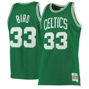 Mitchell & Ness Green Celtics Jersey with White Accents